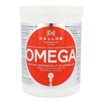Kallos Cosmetics Omega   1000Ml    For Woman (Hair Mask)