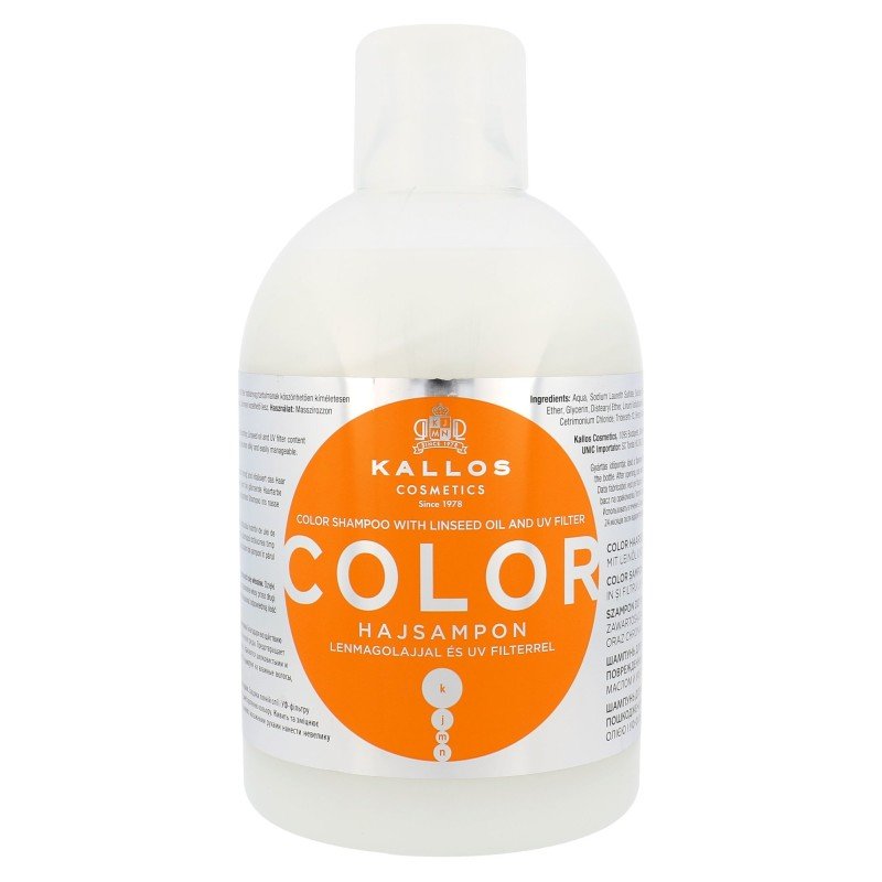 Kallos Cosmetics Color   1000Ml    For Woman (Shampoo)