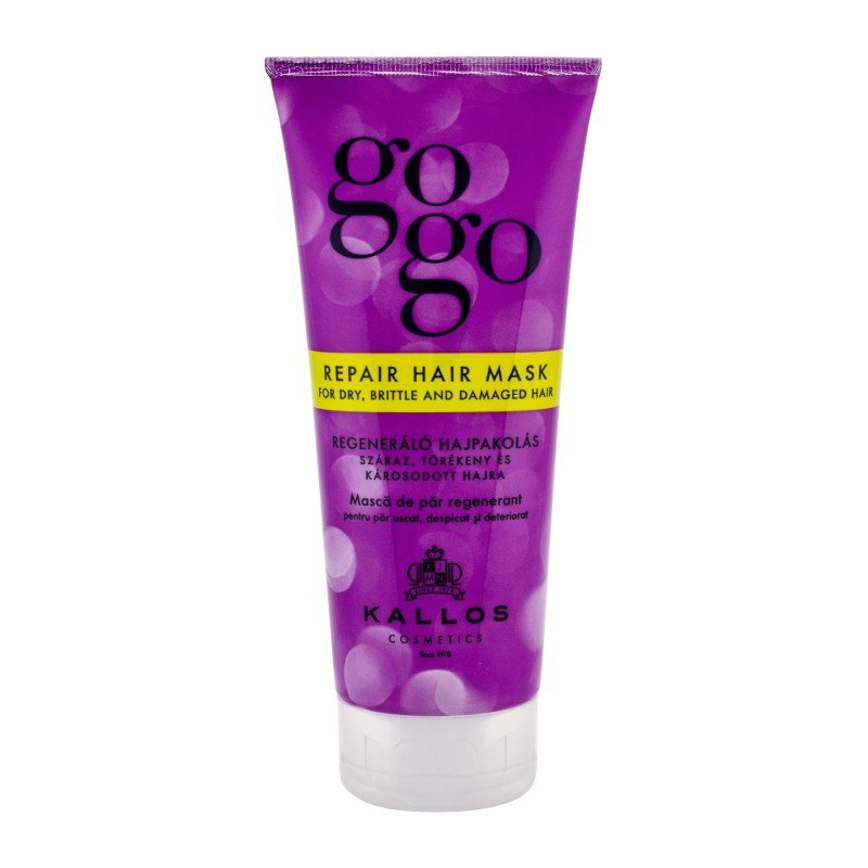 Kallos Cosmetics Gogo Repair 200Ml For Woman (Hair Mask) Kallos Cosmetics Gogo Repair 200Ml For Woman (Hair Mask)