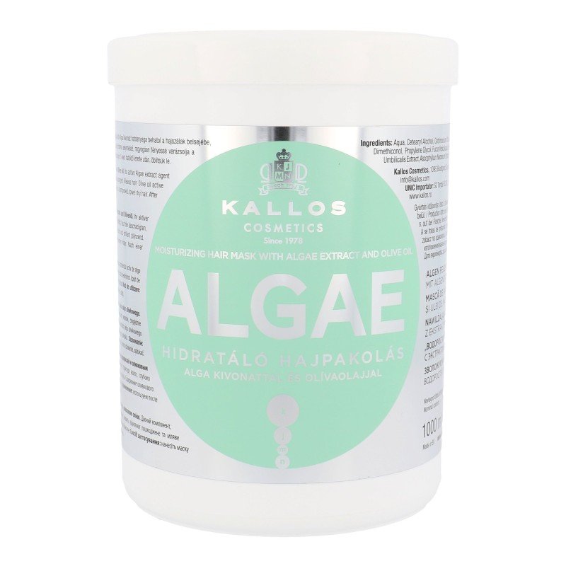 Kallos Cosmetics Algae   1000Ml    For Woman (Hair Mask)