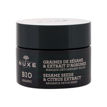 Nuxe Bio Organic Sesame Seeds & Citrus Extract  50Ml   Radiance Detox Mask For Woman (Face Mask)