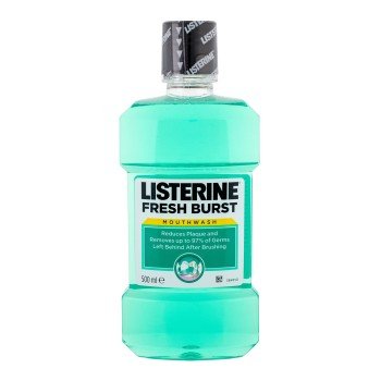 Listerine Mouthwash Fresh Burst  500Ml    Unisex (Mouthwash)