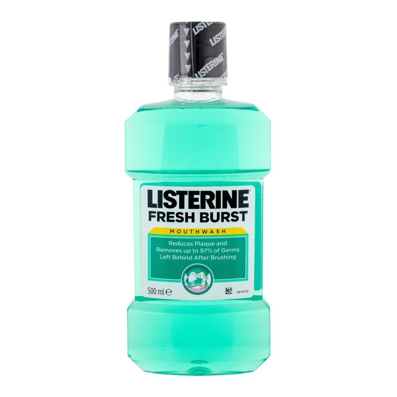 Listerine Mouthwash Fresh Burst 500Ml Unisex (Mouthwash) Listerine Mouthwash Fresh Burst 500Ml Unisex (Mouthwash)