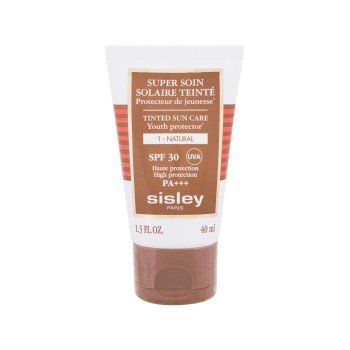 Sisley Super Soin Solaire Teinté Tinted Sun Care  40Ml 1 Natural  Spf30 For Woman (Face Sun Care)