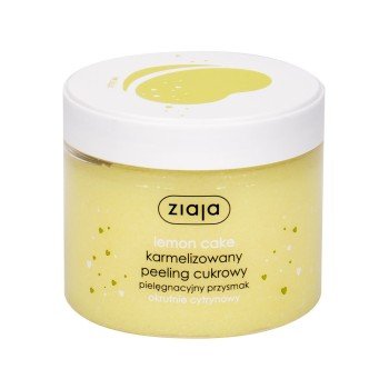 Ziaja Lemon Cake Sugar Body Scrub  300Ml    For Woman (Body Peeling)