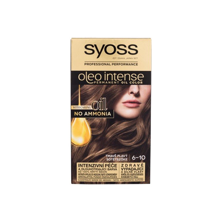 Syoss Oleo Intense Permanent Oil Color 50Ml  For Woman  (Hair Color)  6-10 Dark Blond