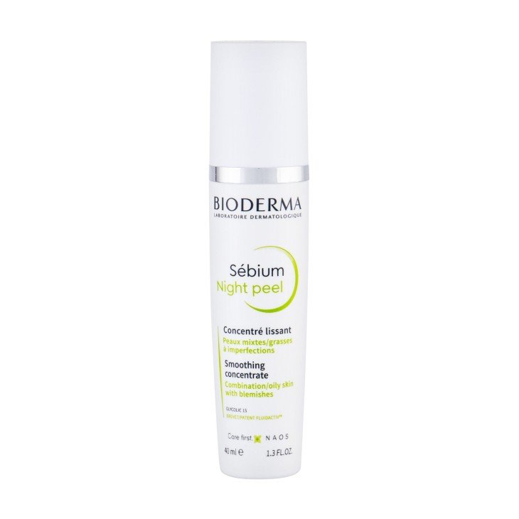 Bioderma Sébium Night Peel  40Ml    For Woman (Skin Serum)