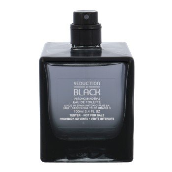 Antonio Banderas Seduction In Black   100Ml    For Man Without Box(Eau De Toilette)