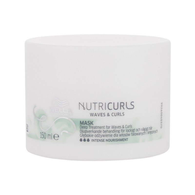 Wella Professionals Nutricurls Deep Treatment  150Ml    For Woman (Hair Mask)