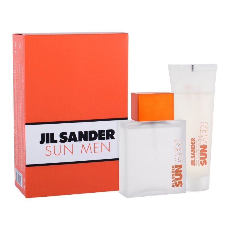 Jil Sander Sun Men  Edt 75Ml + 75Ml Shower Gel 75Ml    For Man (Eau De Toilette)