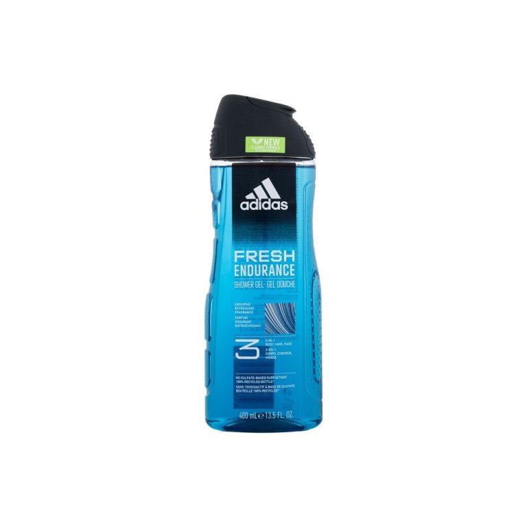 Adidas Fresh Endurance Shower Gel 3-In-1 400Ml  For Man  (Shower Gel) New Cleaner Formula 