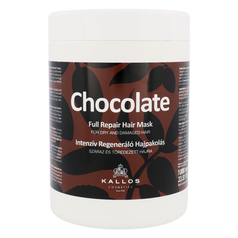 Kallos Cosmetics Chocolate   1000Ml    For Woman (Hair Mask)