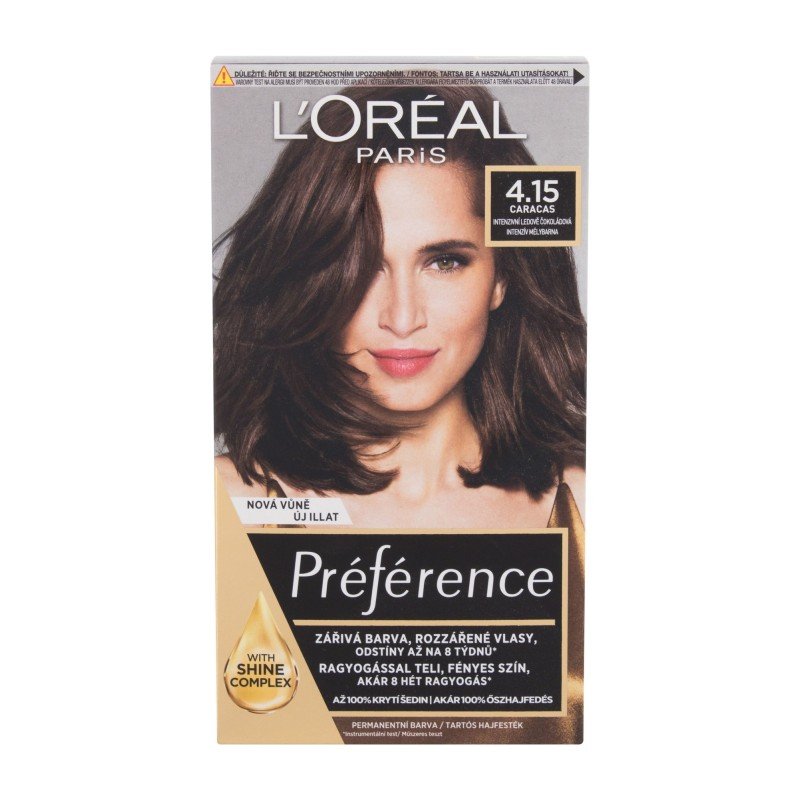 L'Oréal Paris Préférence   60Ml 4,15-M1 Caracas   For Woman (Hair Color)