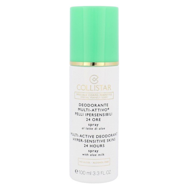 Collistar Special Perfect Body Multi-Active Deodorant  100Ml   Hyper-Sensitive Skins 24 Hours For Woman (Deodorant)