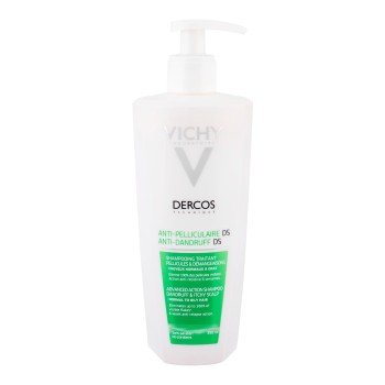 Vichy Dercos Anti-Dandruff Normal To Oily Hair  390Ml    For Woman (Shampoo)