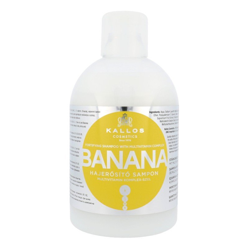 Kallos Cosmetics Banana   1000Ml    For Woman (Shampoo)