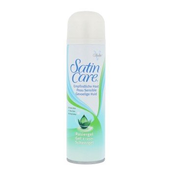 Gillette Satin Care Sensitive Skin  200Ml    For Woman (Shaving Gel)
