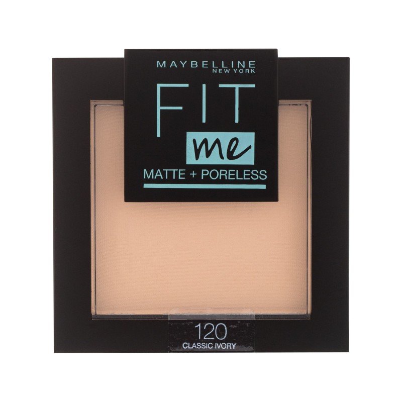 Maybelline Fit Me! Matte + Poreless 9G 120 Classic Ivory For Woman (Powder) Maybelline Fit Me! Matte + Poreless 9G 120 Classic Ivory For Woman (Powder)