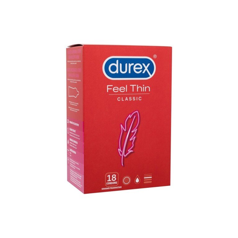 Durex Feel Thin 18Pc For Man (Condoms) Classic Durex Feel Thin 18Pc For Man (Condoms) Classic
