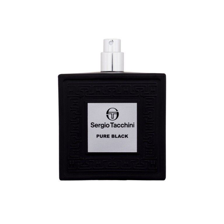 Sergio Tacchini Pure Black 100Ml For Man (Eau De Toilette) Tester Sergio Tacchini Pure Black 100Ml For Man (Eau De Toilette) Tester
