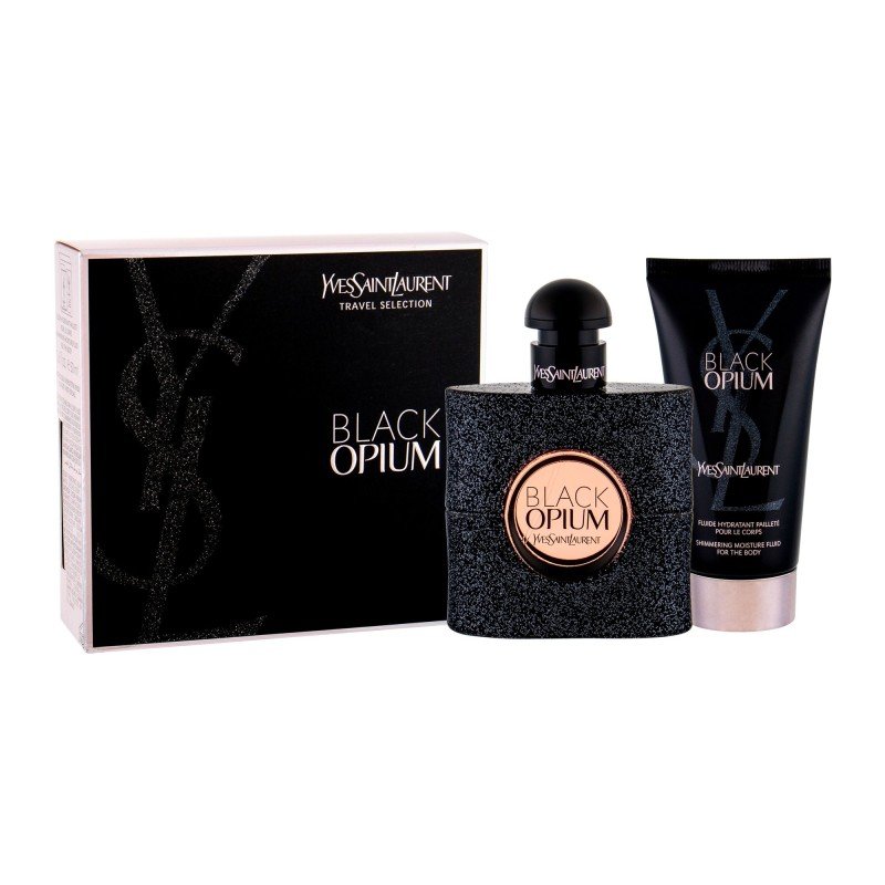Yves Saint Laurent Black Opium Edp 50 Ml + Body Moisturizing Care 50 Ml 50Ml For Woman (Eau De Parfum) Yves Saint Laurent Black Opium Edp 50 Ml + Body Moisturizing Care 50 Ml 50Ml For Woman (Eau De Parfum)