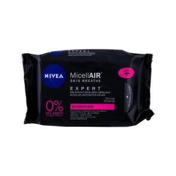Nivea Micellair Expert  20Pc   Waterproof For Woman (Cleansing Wipes)