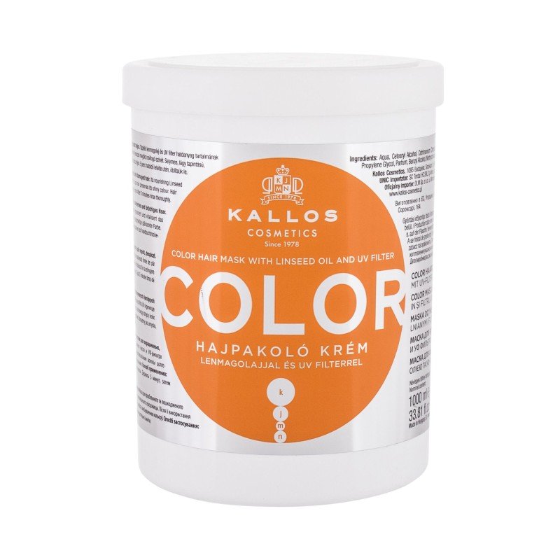 Kallos Cosmetics Color 1000Ml For Woman (Hair Mask) Kallos Cosmetics Color 1000Ml For Woman (Hair Mask)