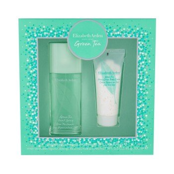 Elizabeth Arden Green Tea  Edp 100Ml + 100M Body Cream Honey Drops 100Ml    For Woman (Eau De Toilette)