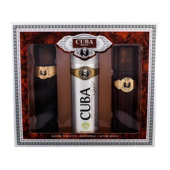 Cuba Gold  Edt 100Ml + 100Ml After Shave + 200Ml Deodorant 100Ml    For Man (Eau De Toilette)