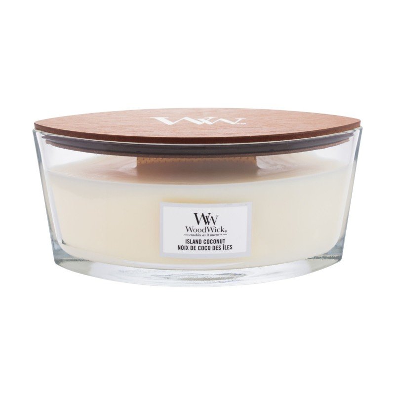Woodwick Island Coconut 453,6G Unisex (Scented Candle) Woodwick Island Coconut 453,6G Unisex (Scented Candle)