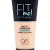 Maybelline Fit Me! Matte + Poreless  30Ml 95 Fair Porcelain   For Woman (Makeup)