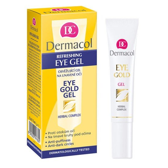Dermacol Eye Gold   15Ml    For Woman (Eye Gel)