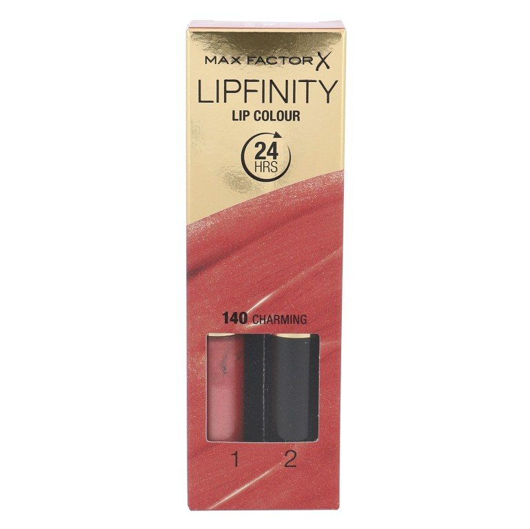 Max Factor Lipfinity Lip Colour 4,2G 140 Charming For Woman (Lipstick) Max Factor Lipfinity Lip Colour 4,2G 140 Charming For Woman (Lipstick)