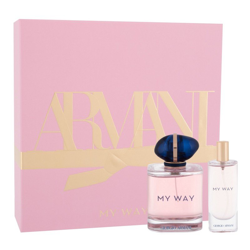 Giorgio Armani My Way  Edp 90 Ml + Edp 15 Ml 90Ml    For Woman (Eau De Parfum)