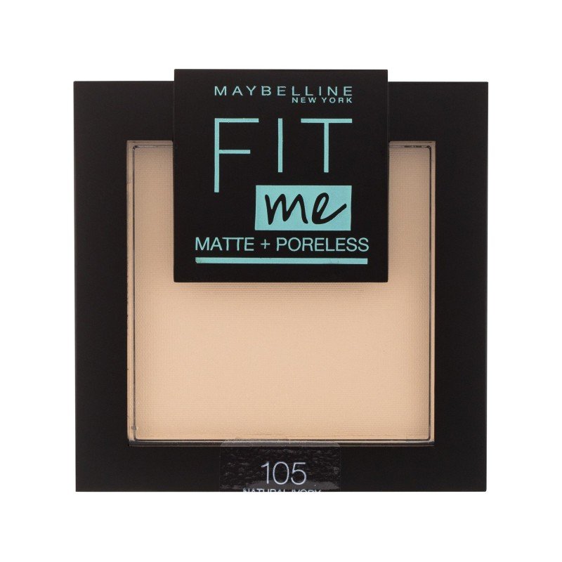Maybelline Fit Me! Matte + Poreless 9G 105 Natural Ivory For Woman (Powder) Maybelline Fit Me! Matte + Poreless 9G 105 Natural Ivory For Woman (Powder)