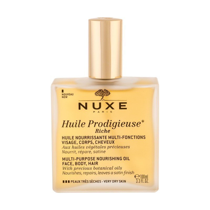 Nuxe Huile Prodigieuse Riche  100Ml   Multi-Purpose Oil For Woman (Body Oil)