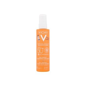 Vichy Capital Soleil Kids Cell Protect Water Fluid Spray  200Ml   Spf50+ K (Sun Body Lotion)