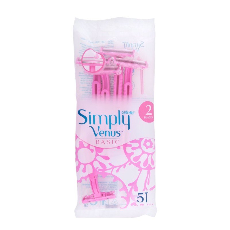 Gillette Venus Simply Basic  5Pc    For Woman (Razor)