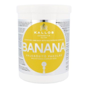 Kallos Cosmetics Banana   1000Ml    For Woman (Hair Mask)
