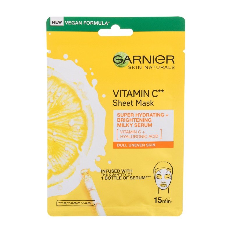 Garnier Skin Naturals Vitamin C 1Pc For Woman (Face Mask) Garnier Skin Naturals Vitamin C 1Pc For Woman (Face Mask)