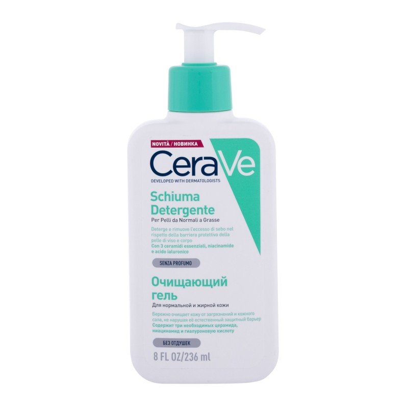 Cerave Facial Cleansers   236Ml    For Woman (Cleansing Mousse)