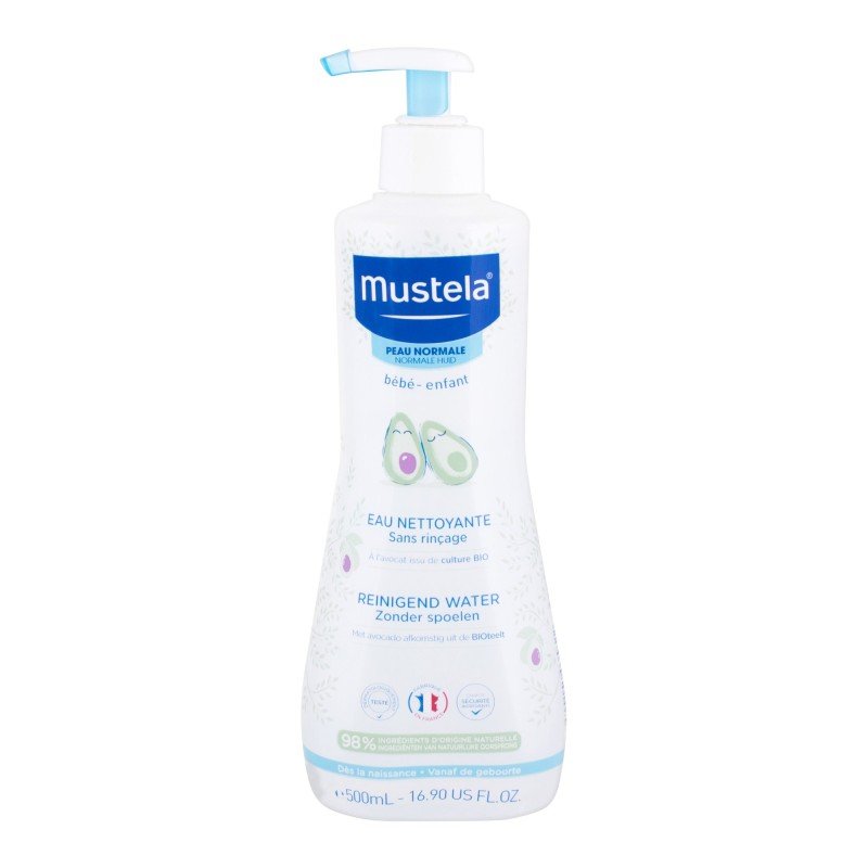 Mustela Bébé Soothing Cleansing Water  500Ml   No-Rinse K (Cleansing Water)