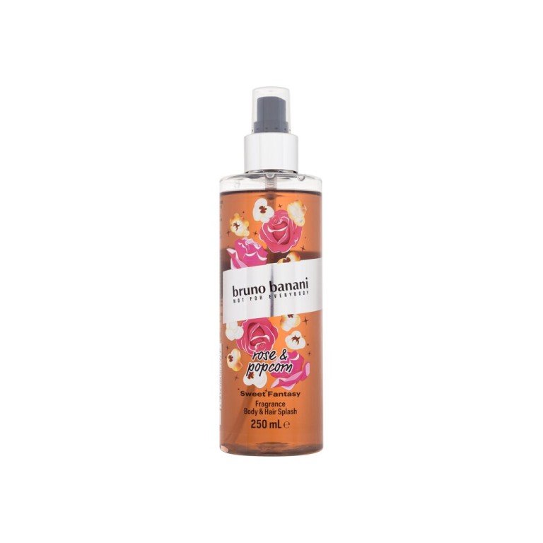 Bruno Banani Sweet Fantasy      250Ml For Woman (Body Spray) Rose & Popcorn