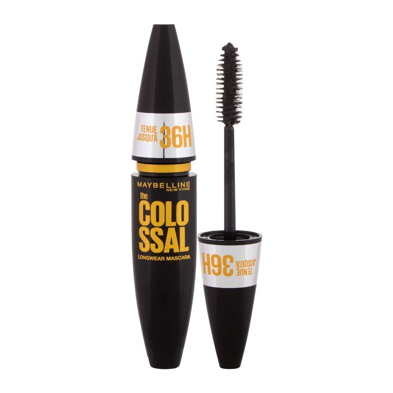 Maybelline The Colossal Longwear  10Ml 01 Black   For Woman (Mascara)