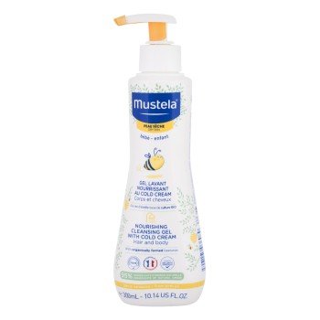 Mustela Bébé Nourishing Cleansing Gel With Cold Cream  300Ml    K (Shower Gel)