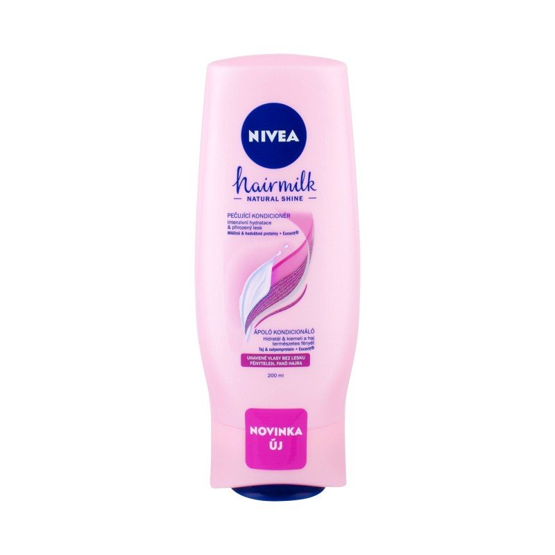 Nivea Hair Milk Natural Shine  200Ml    For Woman (Conditioner)