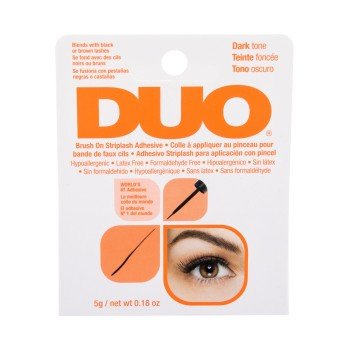 Ardell Duo Brush On Striplash Adhesive  5G   Dark Tone For Woman (False Eyelashes)