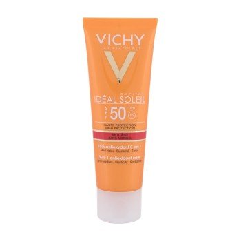 Vichy Capital Soleil Anti-Ageing 3-In-1  50Ml   Spf50 For Woman (Face Sun Care)