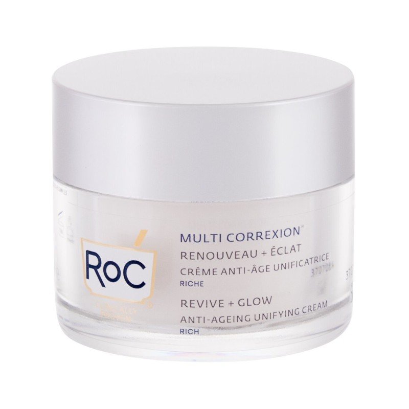 Roc Multi Correxion Revive + Glow  50Ml   Anti-Ageing Unifying Cream For Woman (Day Cream)