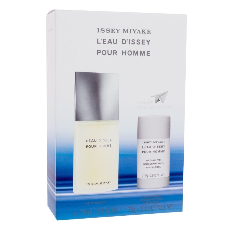 Issey Miyake L´Eau D´Issey Pour Homme Edt 75Ml + 75Ml Deostick 75Ml For Man (Eau De Toilette) Issey Miyake L´Eau D´Issey Pour Homme Edt 75Ml + 75Ml Deostick 75Ml For Man (Eau De Toilette)